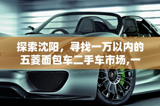 探索沈阳，寻找一万以内的五菱面包车二手车市场,一万以内的五菱车哪里卖，沈阳五菱面包车二手车