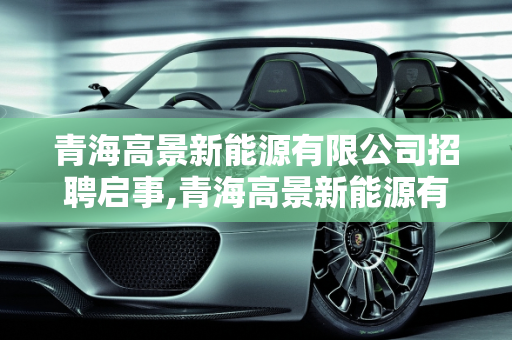 青海高景新能源有限公司招聘启事,青海高景新能源有限公司招聘