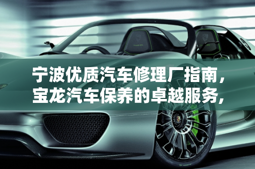 宁波优质汽车修理厂指南，宝龙汽车保养的卓越服务,宁波好一点的汽车修理厂在那里，宝龙汽车保养