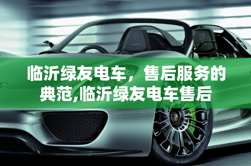 临沂绿友电车，售后服务的典范,临沂绿友电车售后