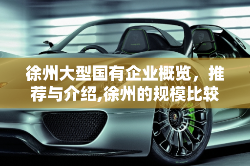 徐州大型国有企业概览，推荐与介绍,徐州的规模比较大的国企有哪些啊？求推荐