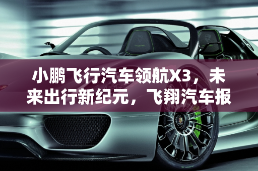 小鹏飞行汽车领航X3，未来出行新纪元，飞翔汽车报价解析,小鹏飞行汽车领航x3落地价，飞翔汽车报价