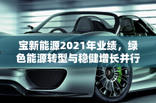 宝新能源2021年业绩，绿色能源转型与稳健增长并行,宝新能源2021年业绩