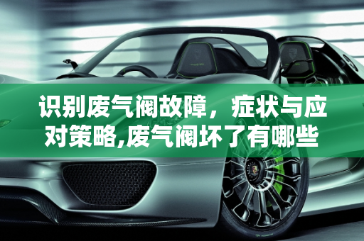 识别废气阀故障，症状与应对策略,废气阀坏了有哪些症状