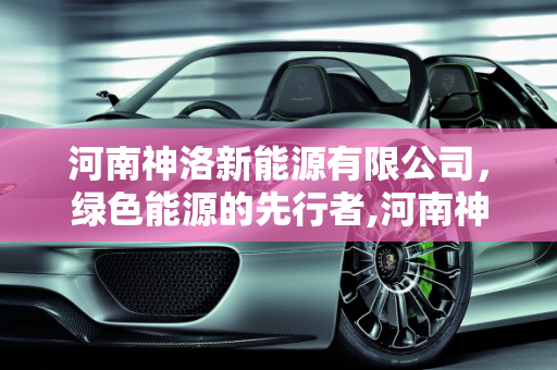 河南神洛新能源有限公司，绿色能源的先行者,河南神洛新能源有限公司怎么样，神新能源公司