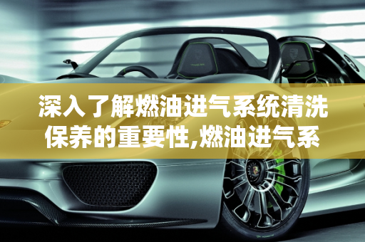 深入了解燃油进气系统清洗保养的重要性,燃油进气系统清洗保养是什么意思