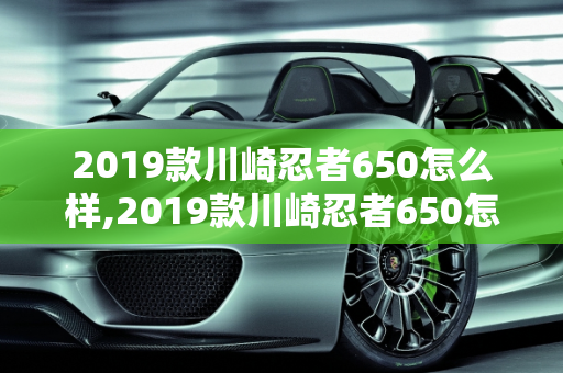2019款川崎忍者650怎么样,2019款川崎忍者650怎么样
