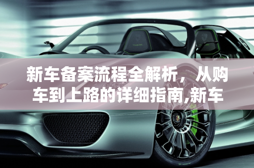 新车备案流程全解析，从购车到上路的详细指南,新车备案流程