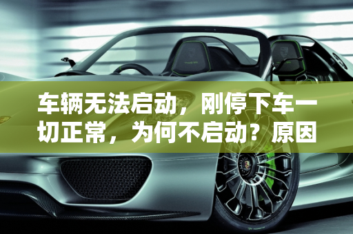 车辆无法启动，刚停下车一切正常，为何不启动？原因解析,刚停下车一切正常就是不启动是什么原因