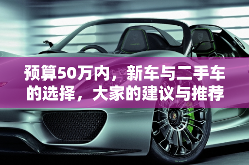 预算50万内，新车与二手车的选择，大家的建议与推荐,预算不超50万，二手车也可，大家建议买啥车