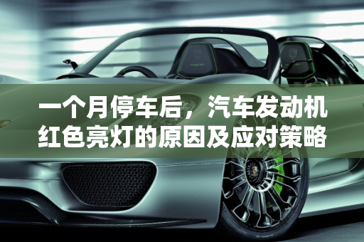 一个月停车后，汽车发动机红色亮灯的原因及应对策略,停车时间一个月后汽车发动机出现红色亮灯是什