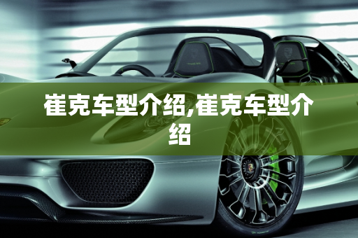 崔克车型介绍,崔克车型介绍