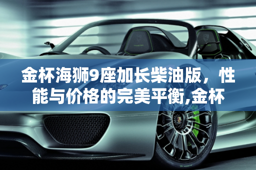 金杯海狮9座加长柴油版，性能与价格的完美平衡,金杯海狮9座加长柴油落地价，金杯柴油汽车报价