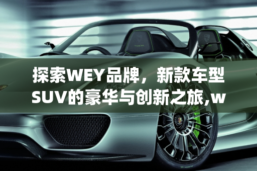 探索WEY品牌，新款车型SUV的豪华与创新之旅,wey是什么品牌车，wey新款车型suv
