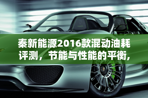 秦新能源2016款混动油耗评测，节能与性能的平衡,秦新能源2016款混动油耗怎么样