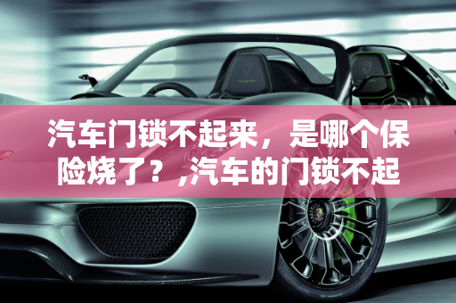 汽车门锁不起来，是哪个保险烧了？,汽车的门锁不起来是哪个保险烧了
