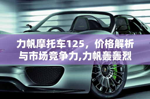力帆摩托车125，价格解析与市场竞争力,力帆轰轰烈烈摩托车125价格是多少,汽车报价力帆
