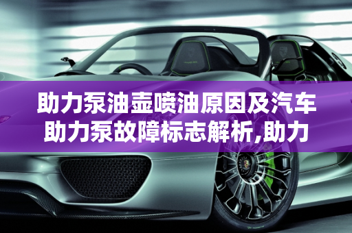 助力泵油壶喷油原因及汽车助力泵故障标志解析,助力泵油壶喷油出来是什么原因,汽车助力泵故障标志是什么