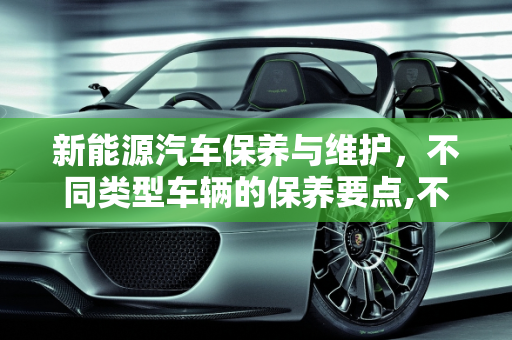 新能源汽车保养与维护，不同类型车辆的保养要点,不同类型的新能源汽车保养和维护要点，新能源汽车保养与维护