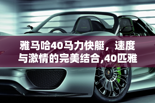雅马哈40马力快艇，速度与激情的完美结合,40匹雅马哈快艇时速多少，雅马哈40马力新款车型