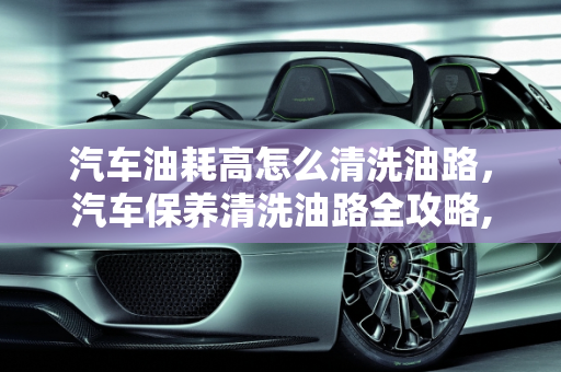 汽车油耗高怎么清洗油路，汽车保养清洗油路全攻略,汽车油耗高怎么清洗油路，汽车保养清洗油路