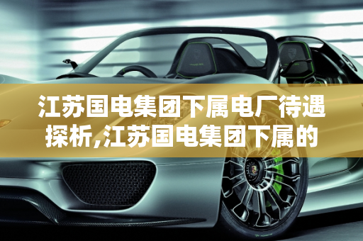 江苏国电集团下属电厂待遇探析,江苏国电集团下属的四个电厂，待遇怎么样呢