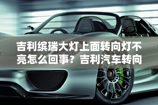 吉利缤瑞大灯上面转向灯不亮怎么回事？吉利汽车转向灯故障代码解析,吉利缤瑞大灯上面转向灯不亮怎么回事,吉利汽车转向灯故障代码