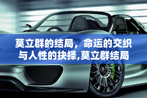 莫立群的结局，命运的交织与人性的抉择,莫立群结局